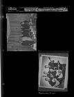 Group at a Party; Re-photo of band- Hootenanny Singers (2 Negatives) (May 1, 1964) [Sleeve 5, Folder a, Box 33]